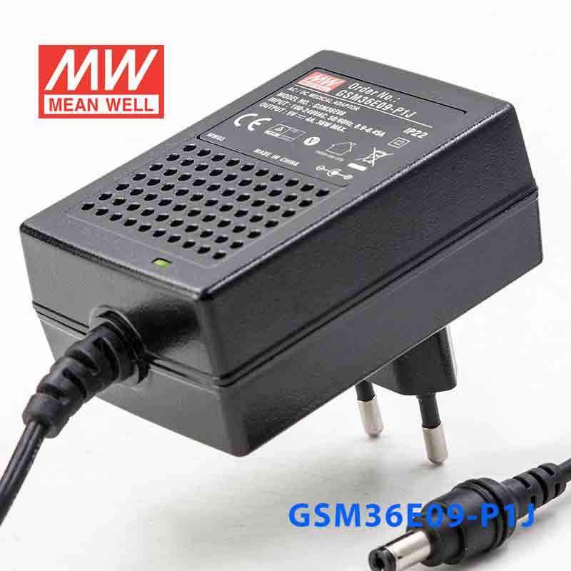 Mean Well GSM36E09-P1J Power Supply 36W 9V - PHOTO 1