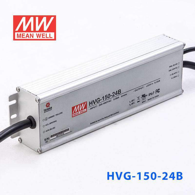 Mean Well HVG-150-24B Power Supply 150W 24V - Dimmable 6.25A - PHOTO 1