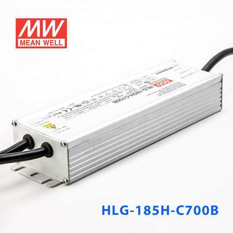 Mean Well HLG-185H-C700B Power Supply 200.2W 700mA - Dimmable - PHOTO 3
