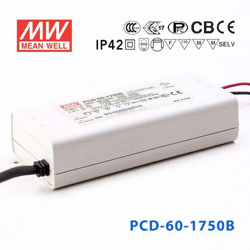 Mean Well PCD-60-1750B Power Supply 60W 1750mA