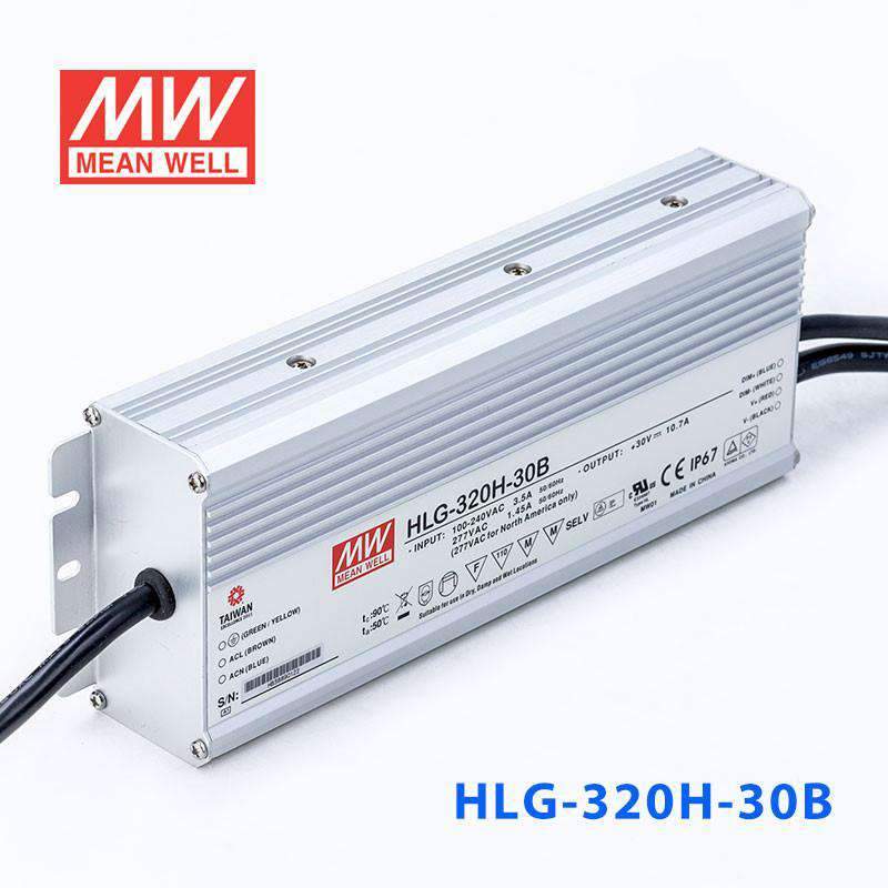 Mean Well HLG-320H-30B Power Supply 320W 30V- Dimmable 10.7A - PHOTO 1