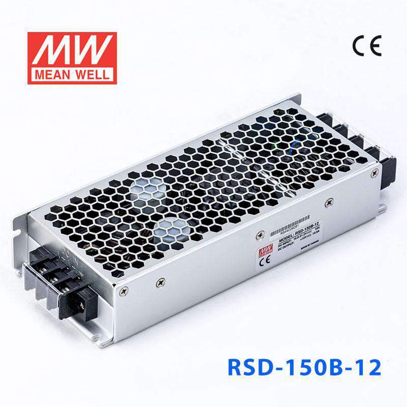 Mean Well RSD-150B-12 DC-DC Converter - 150W - 16.8~31.2V in 12V out 12.5A