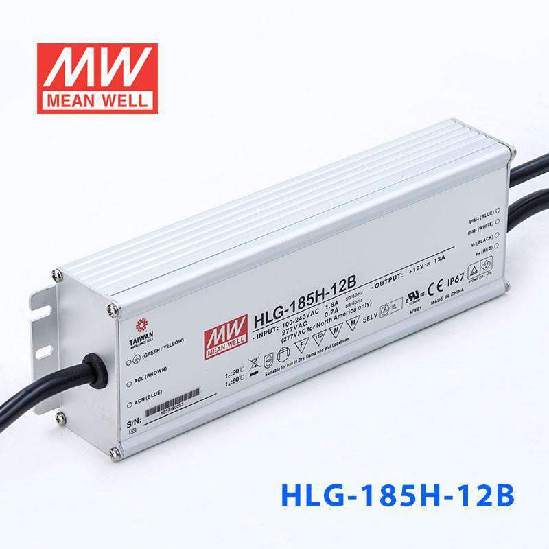 Mean Well HLG-185H-12B Power Supply 156W 12V - Dimmable 13A - PHOTO 1