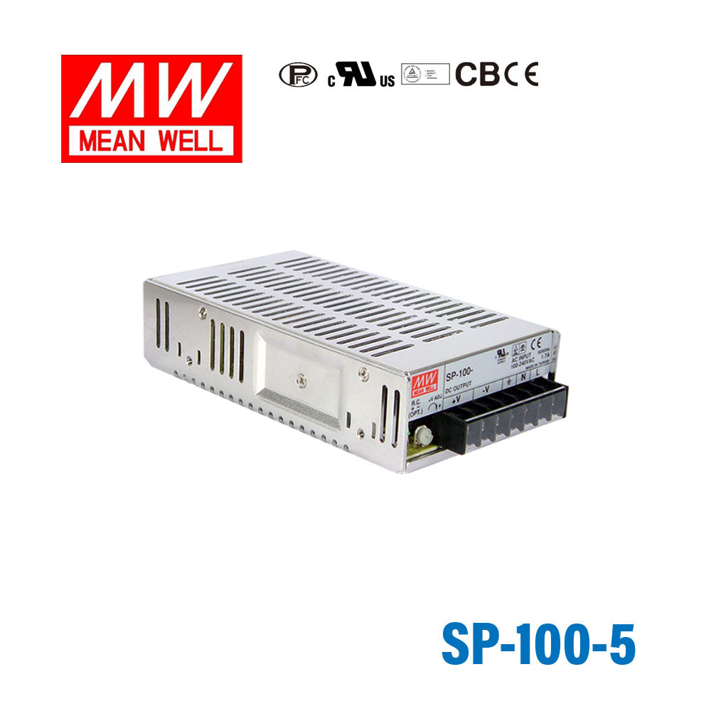 Mean Well SP-100-5 Power Supply 100W 5V 20A