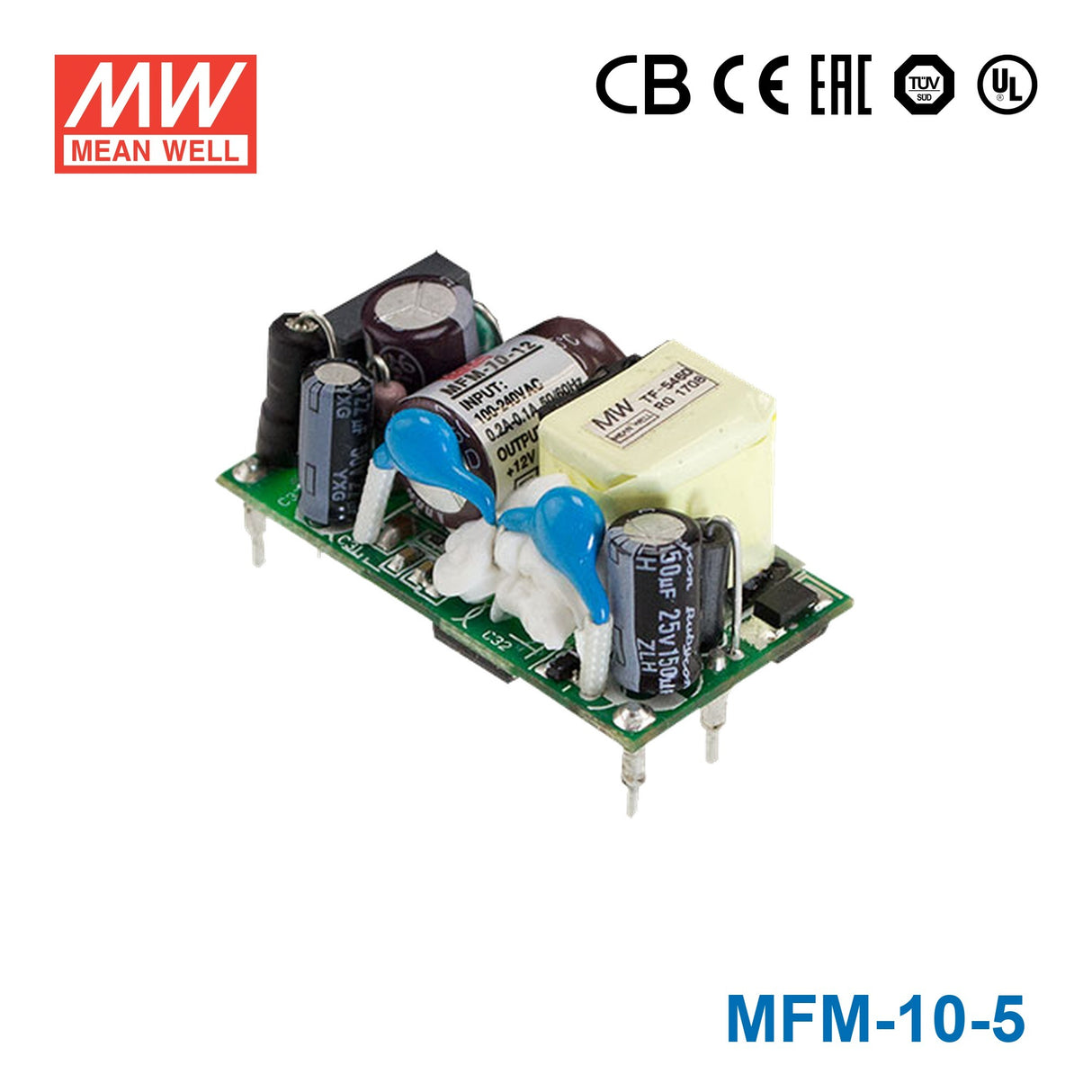Mean Well MFM-10-5 Power Supply 10W 5V 2A