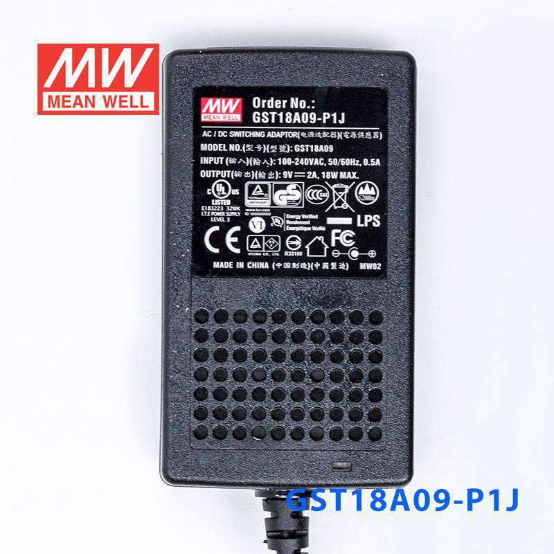 Mean Well GST18A09-P1J Power Supply 18W 9V - PHOTO 2