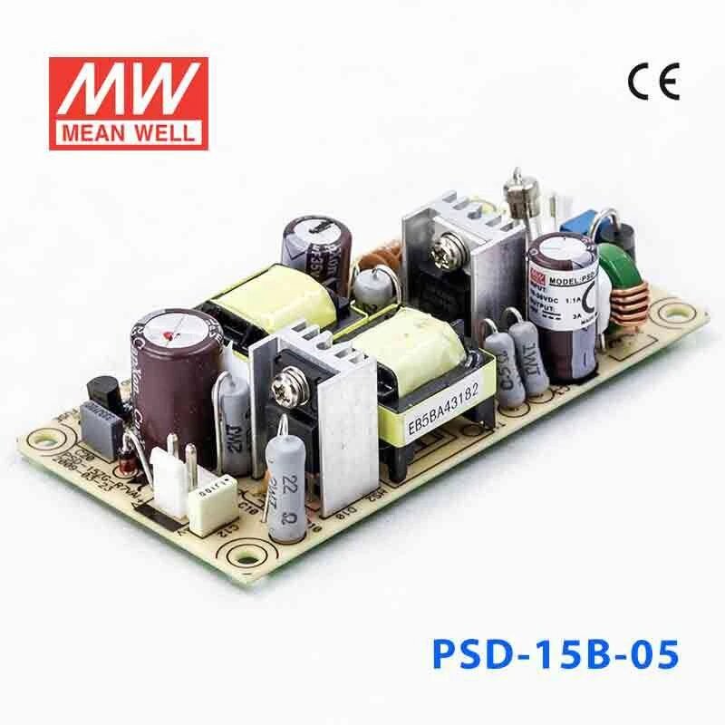 Mean Well PSD-15B-05 DC-DC Converter - 15W - 18~36V in 5V out 3A