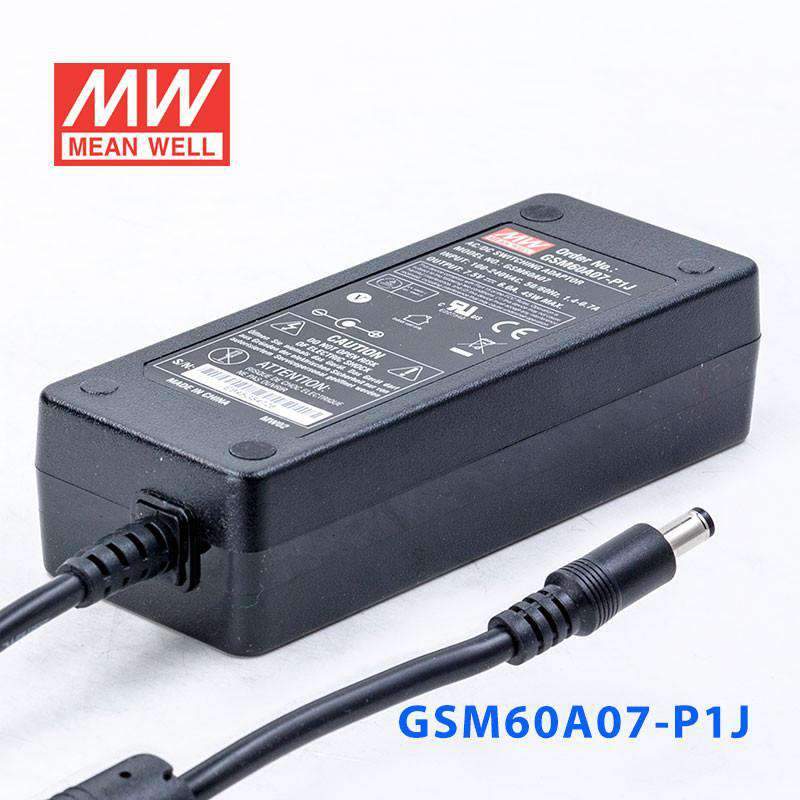 Mean Well GSM60A07-P1J Power Supply 45W 7.5V 6A - PHOTO 1
