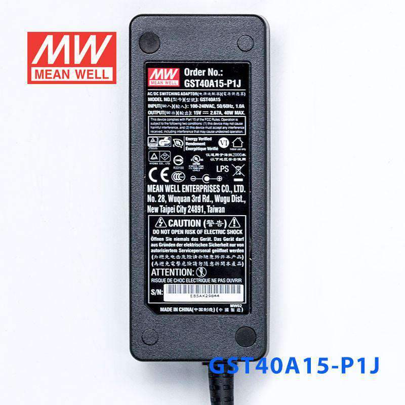 Mean Well GST40A15-P1JPower Supply 40W 15V 2.67A - PHOTO 2