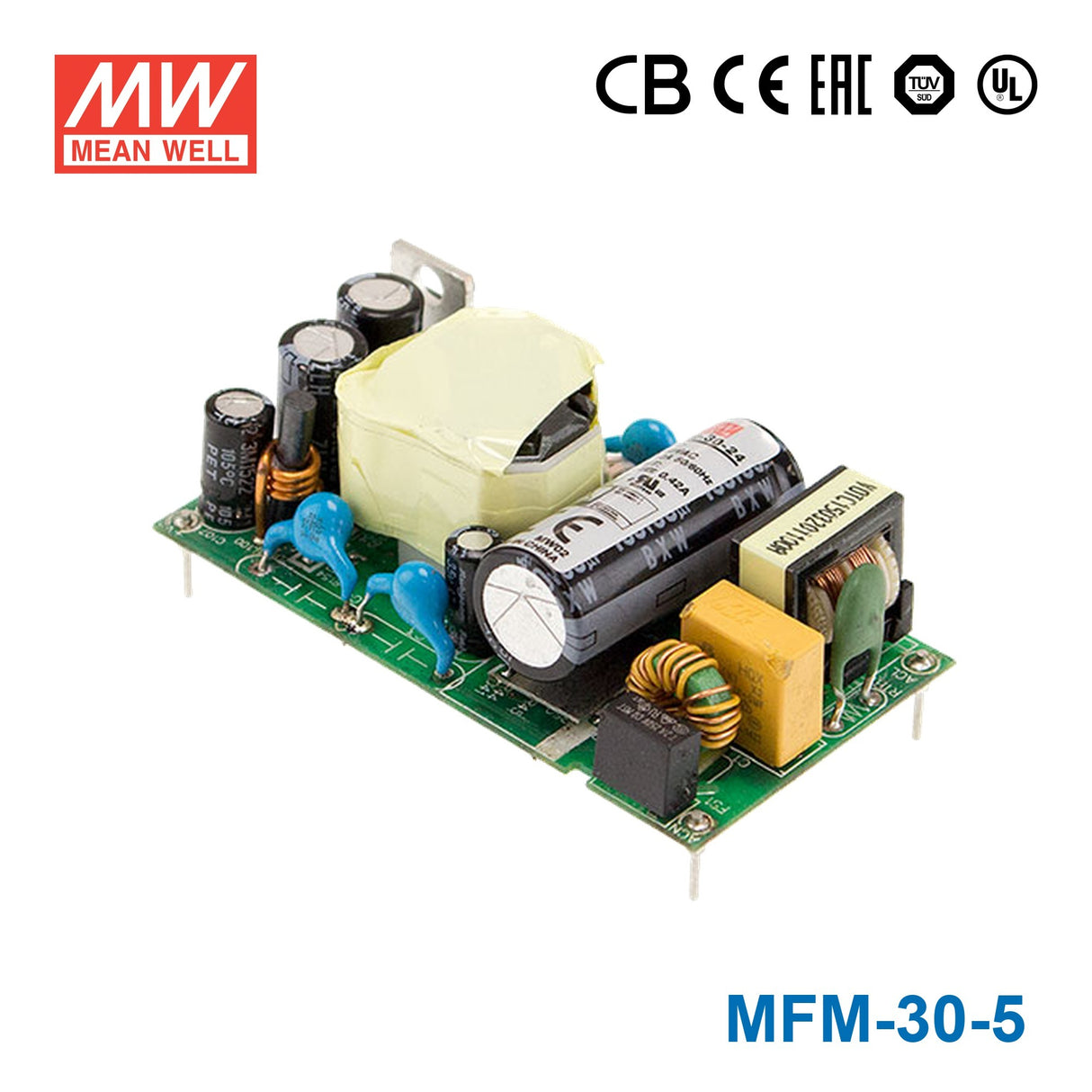 Mean Well MFM-30-5 Power Supply 30W 5V 6A
