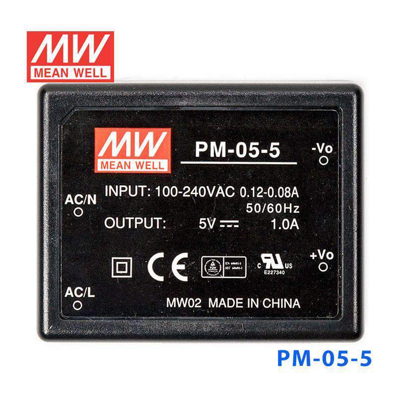 Mean Well PM-05-5 Power Supply 5W 5V 1A - PHOTO 2