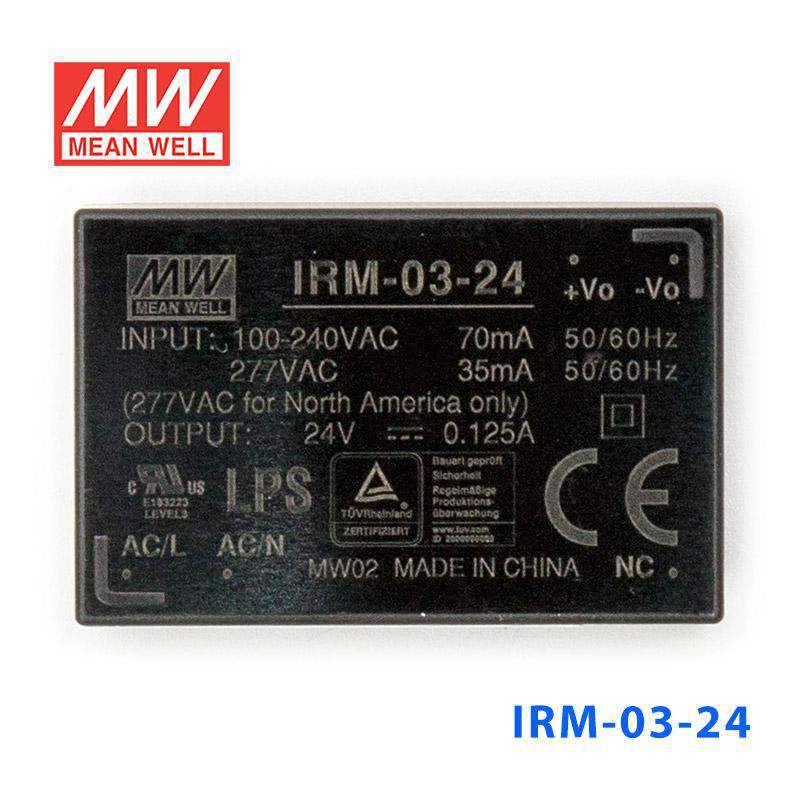 Mean Well IRM-03-24 Switching Power Supply 3W 24V 125mA - Encapsulated - PHOTO 2