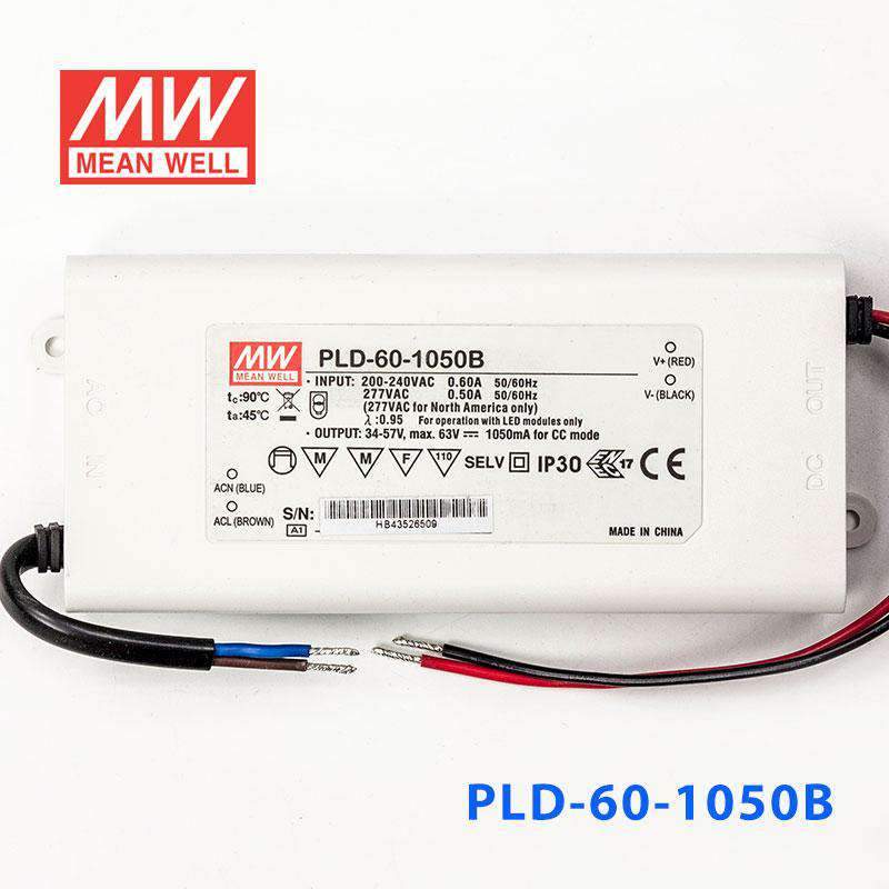 Mean Well PLD-60-1050B Power Supply 60W 1050mA - PHOTO 2