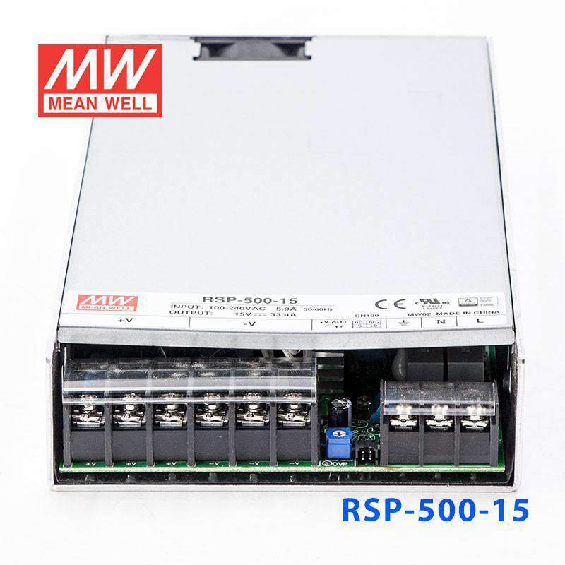 Mean Well RSP-500-15 Power Supply 500W 15V