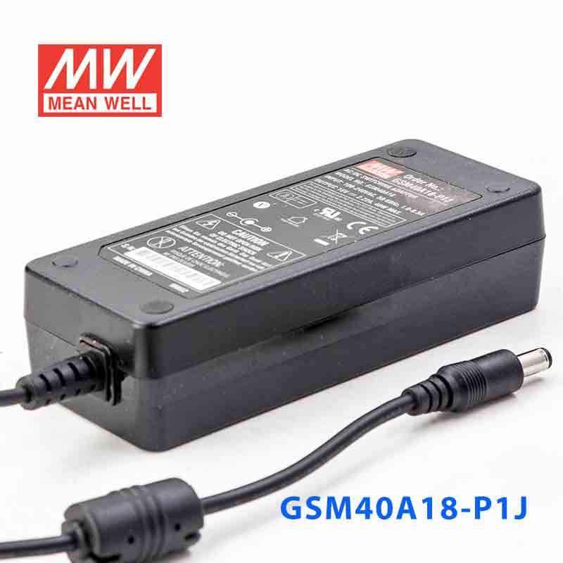 Mean Well GSM40A18-P1J Power Supply 40W 18V 2.22A - PHOTO 1
