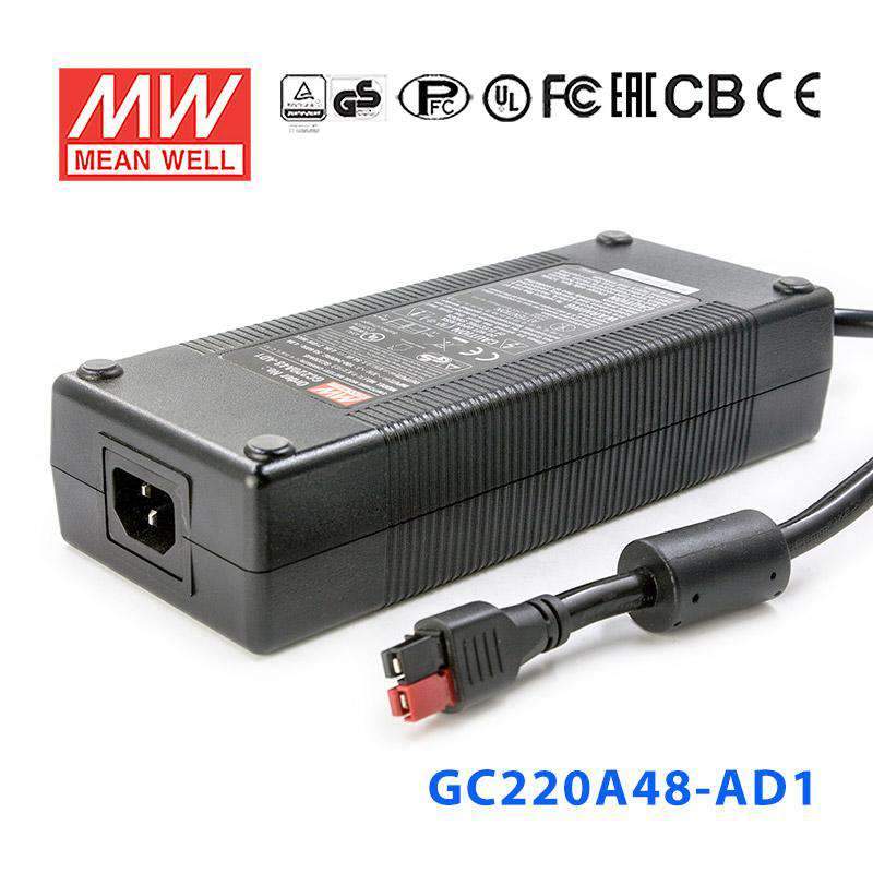 Mean Well GC220A48-AD1 Portable Chargers 217.6W 54.4V 4A - Green Adaptor