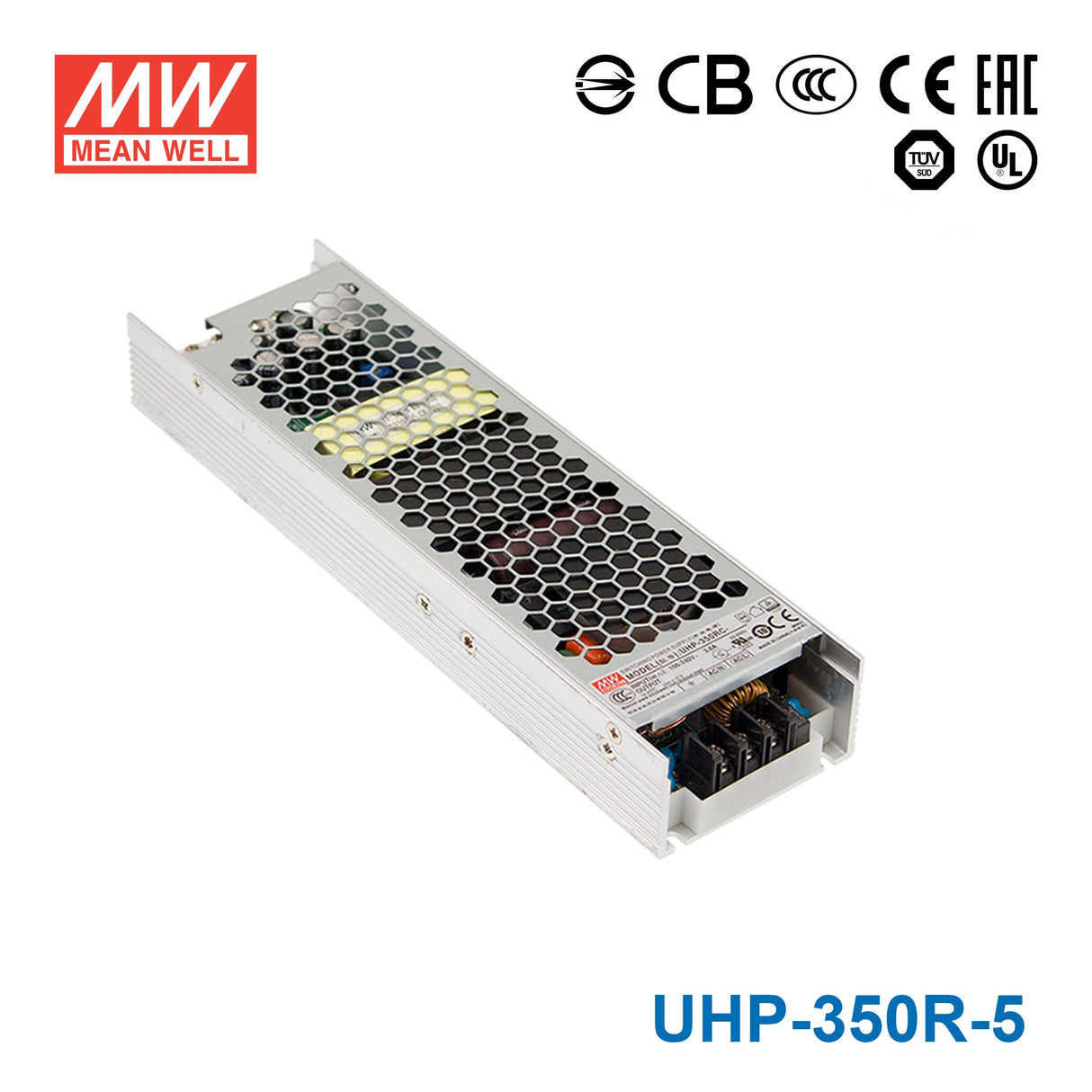 Mean Well UHP-350R-5 Power Supply 300W 5V - Redundant 60A