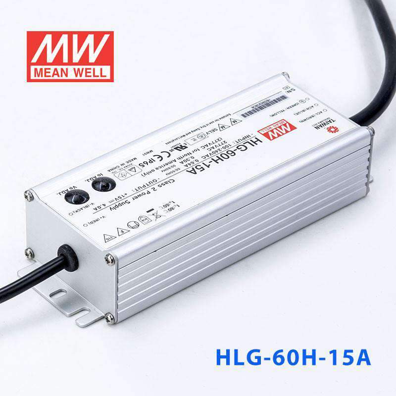 Mean Well HLG-60H-15A Power Supply 60W 15V - Adjustable 4A - PHOTO 3