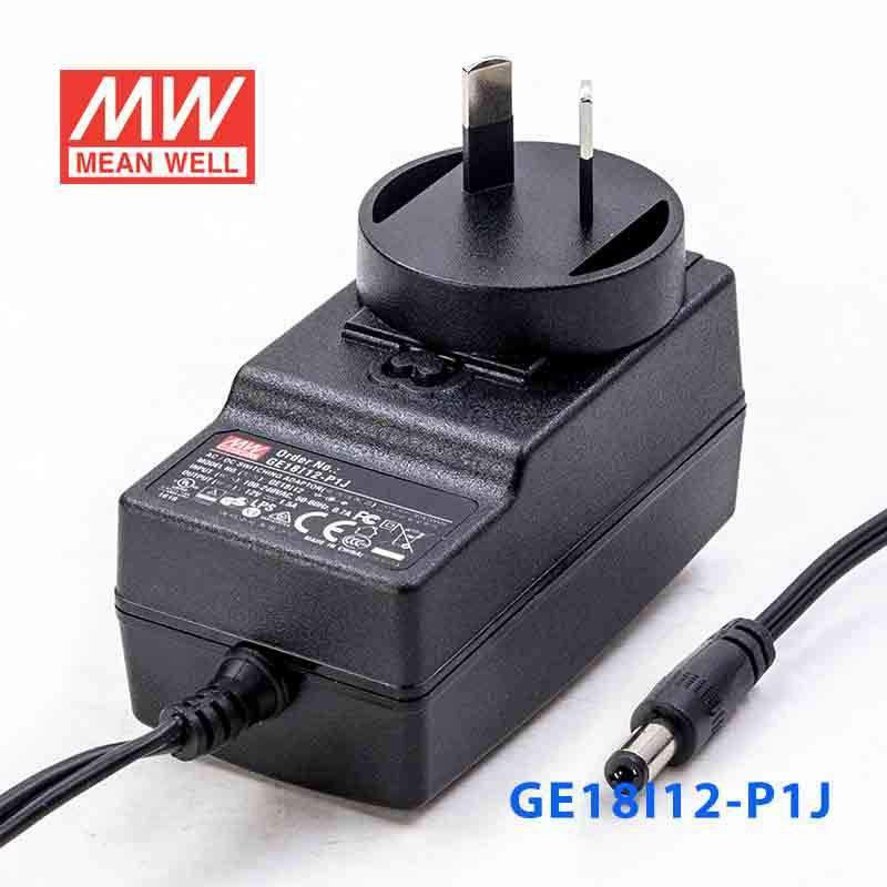 Mean Well GE18I12-P1J Power Supply 18W 12V 1.5A - PHOTO 1