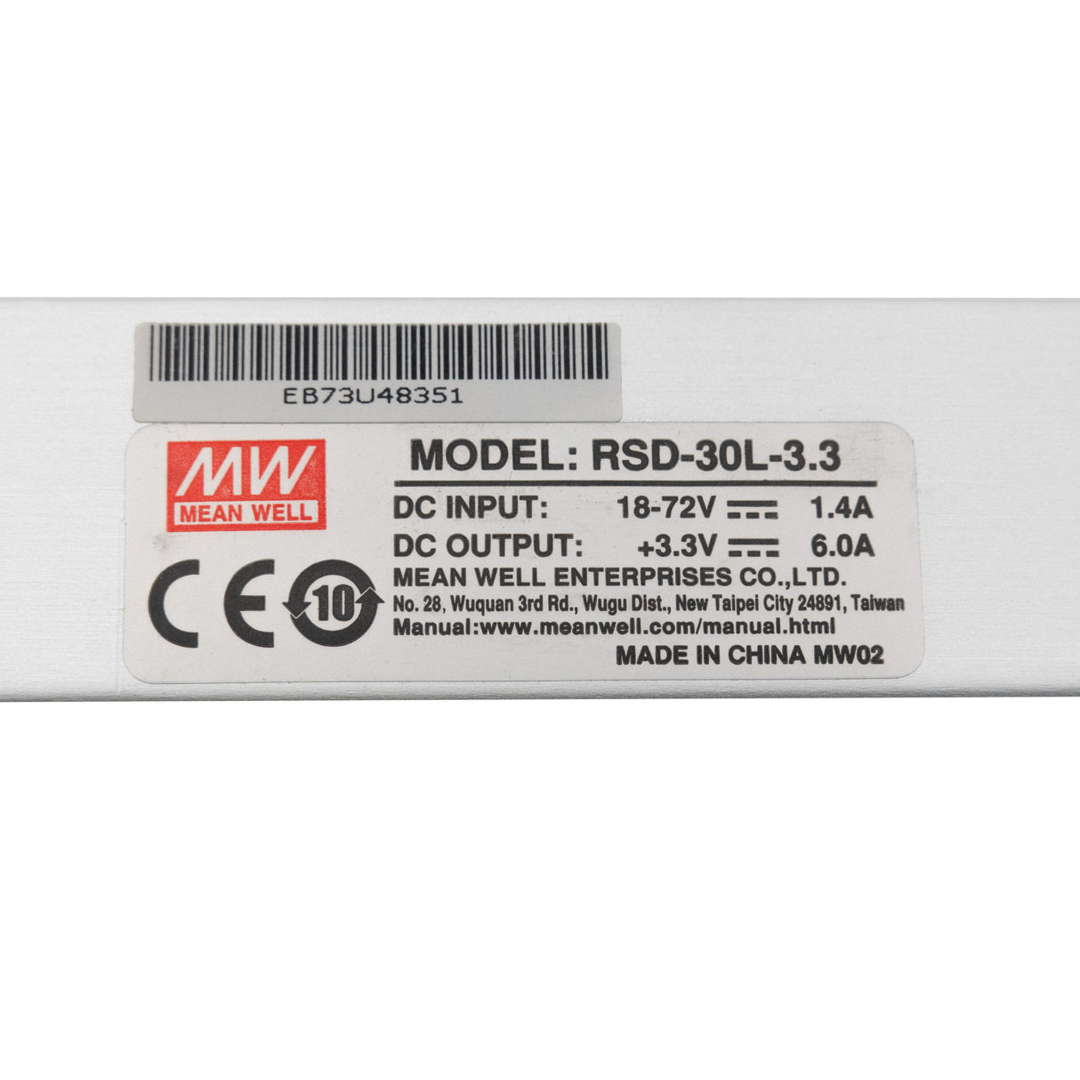 Mean Well RSD-30L-3.3 DC-DC Converter - 19.8W - 18~72V in 3.3V out 6A - PHOTO 5
