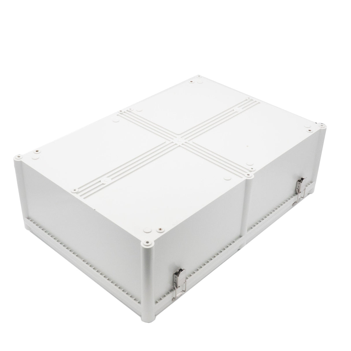 Boxco BC - CGH - 385618 Plastic Boxes Stainless Hinge Type Grey - BC - CGH - 385618 - powersupplymall.com