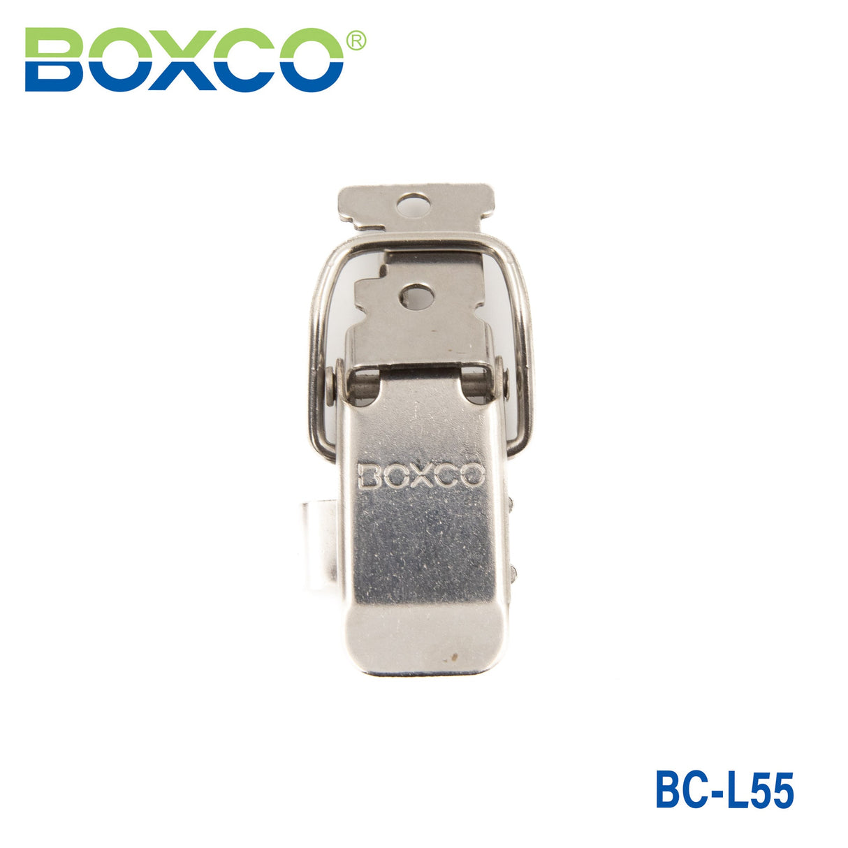 Boxco BC - L55 Cicada Hook Draw Latch Small Stainless - BC - L55 - powersupplymall.com