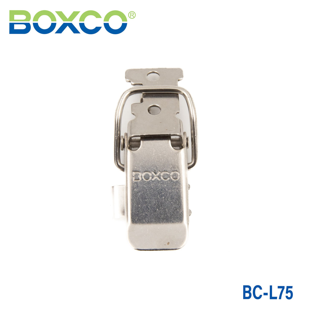 Boxco BC - L75 Cicada Hook Draw Latch Large Stainless - BC - L75 - powersupplymall.com