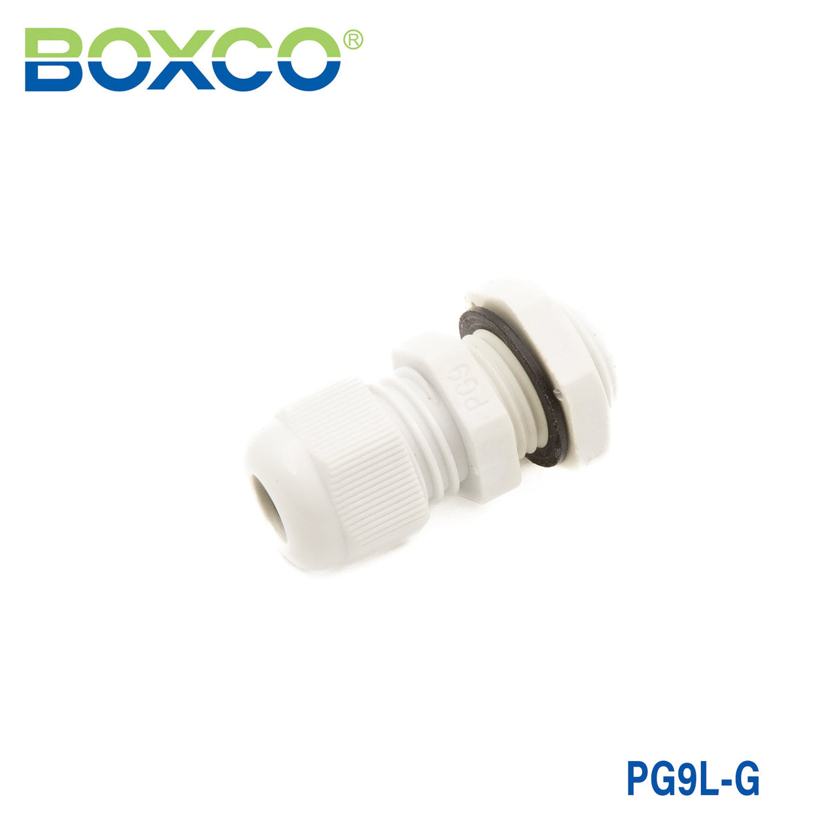 Boxco BC - PG9L - G Cable Gland Plastic Grey - BC - PG9L - G - powersupplymall.com