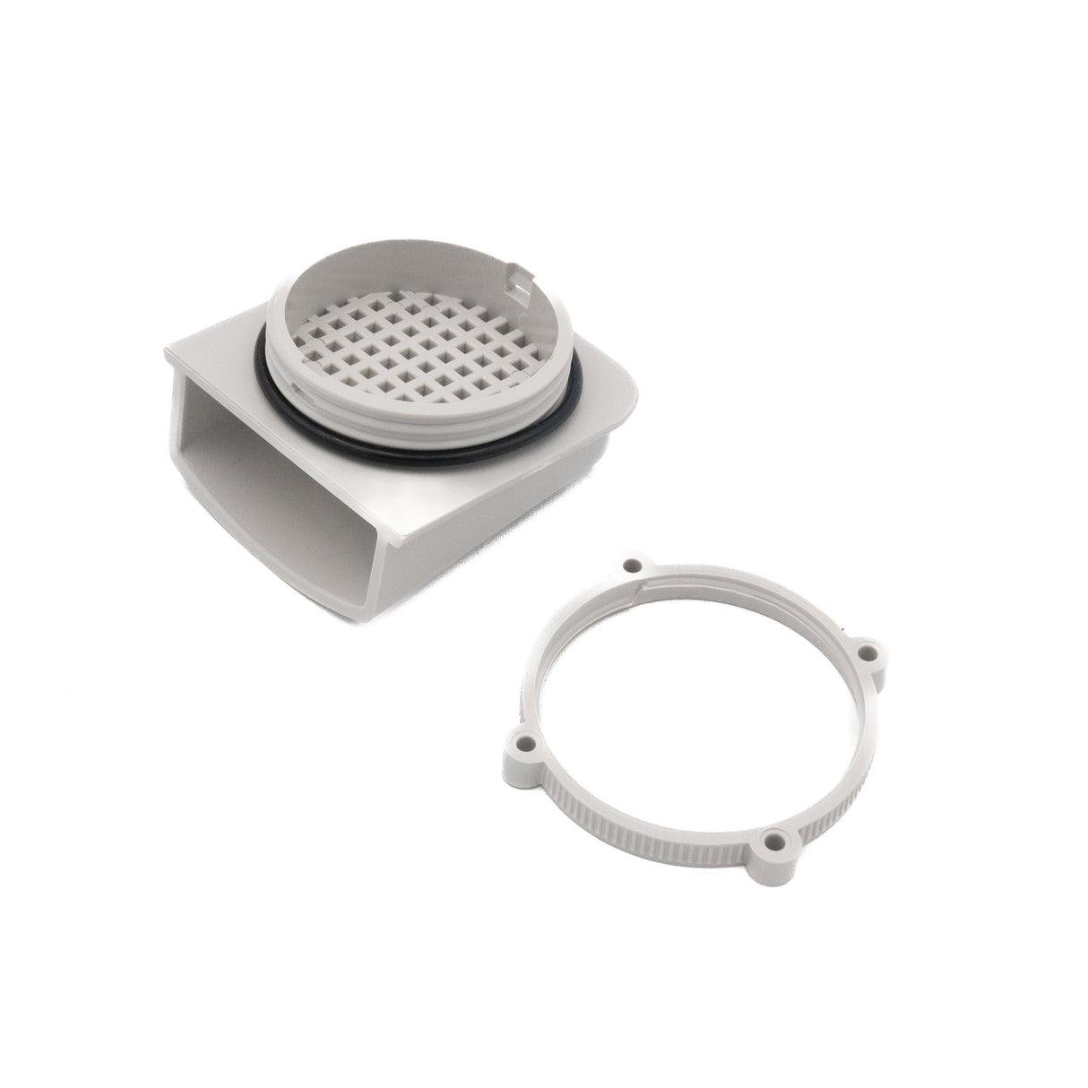 Boxco Fan Vent Grid Add - on, 2.81±0.01 Inches(71.5±0.3mm), 3.46 ~ 3.54 Φ (88~90mm), ABS - BC-AG-V80 - powersupplymall.com