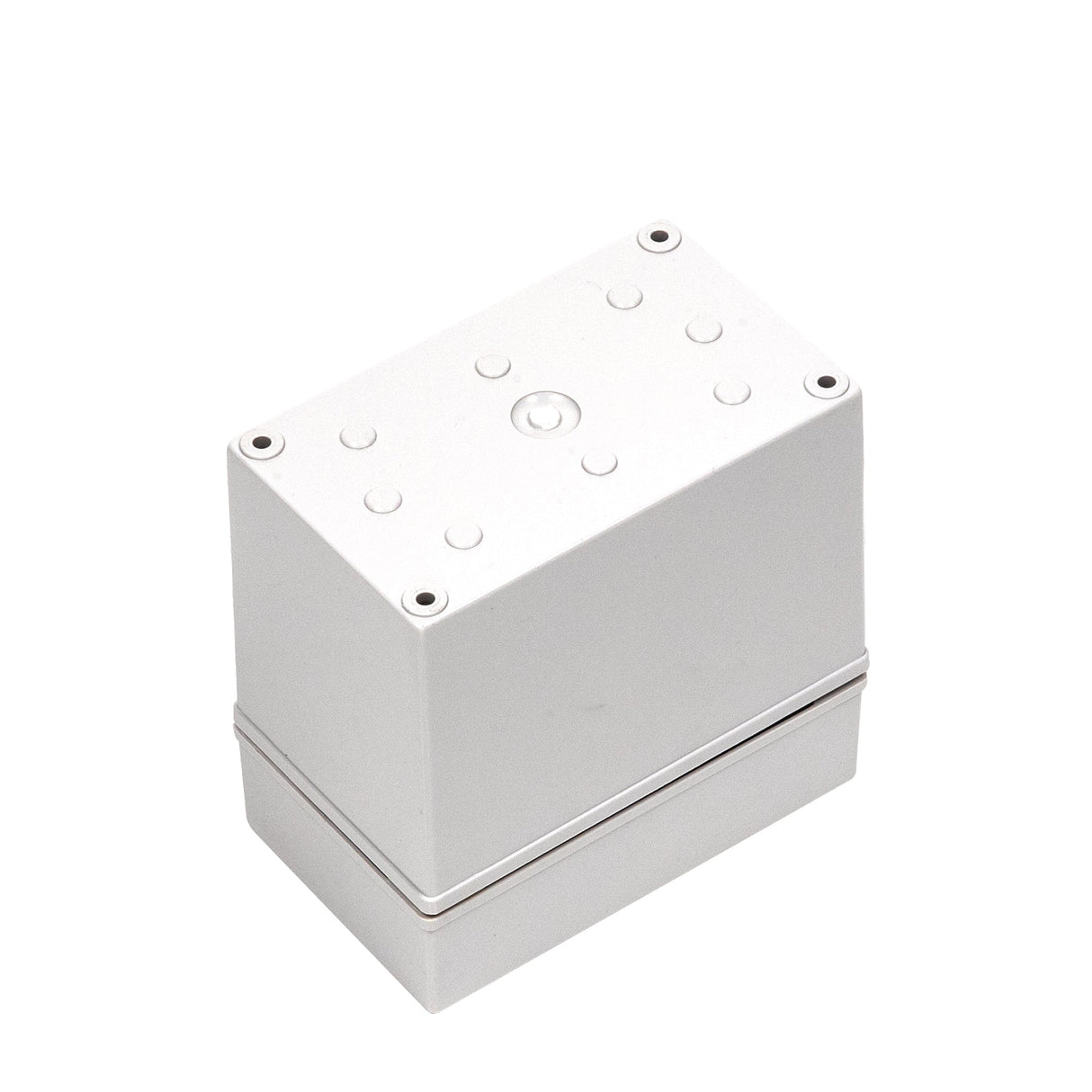 Boxco M - Series 3.15 x 5.12 x 4.92 Inches(80 x 130 x 125mm) Plastic Enclosure, IP67, IK08, ABS, Grey Cover, Screw Type - BC - AGM - 081312 - powersupplymall.com