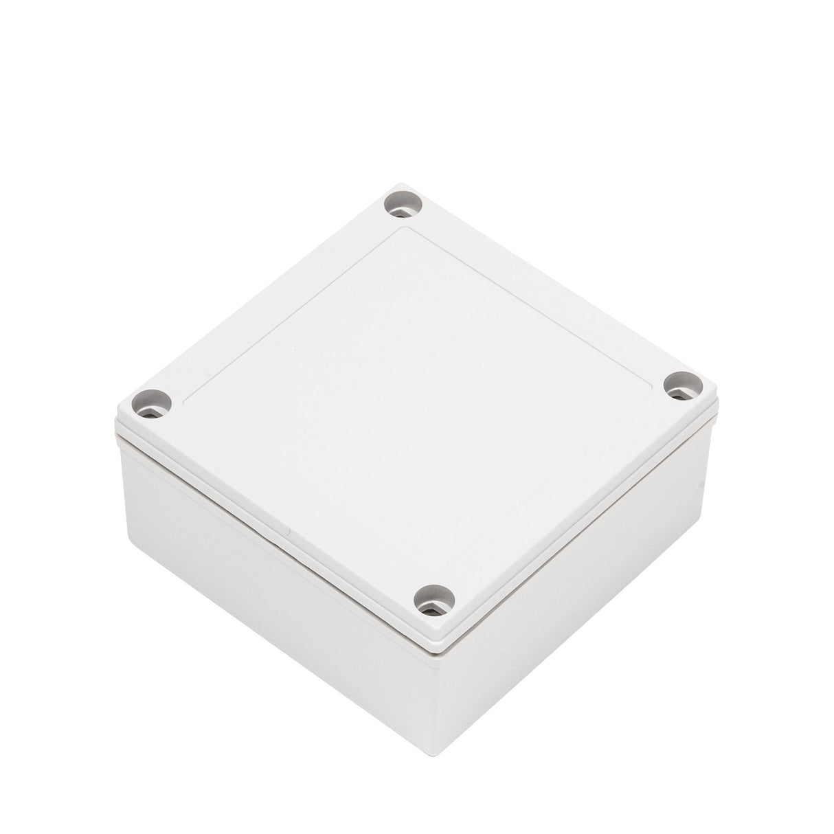 Boxco M - Series 5.12 x 5.12 x 2.36 Inches(130 x 130 x 60mm) Plastic Enclosure, IP67, IK08, ABS, Grey Cover, Screw Type - BC - AGM - 131306 - powersupplymall.com