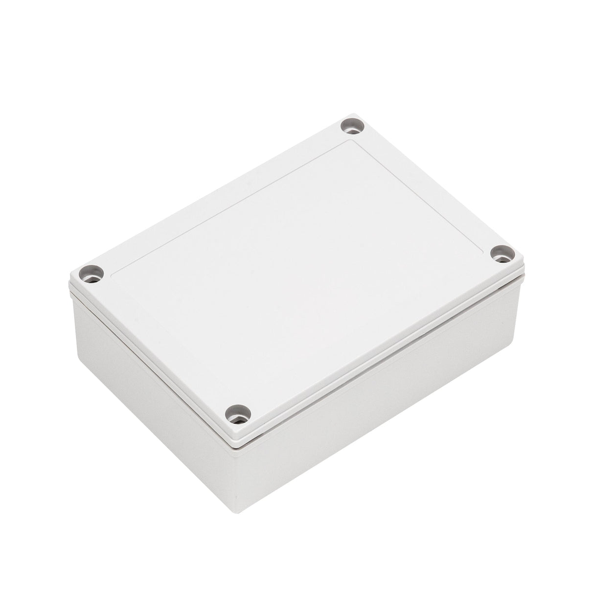 Boxco M - Series 5.12 x 7.09 x 2.36 Inches(130 x 180 x 60mm) Plastic Enclosure, IP67, IK08, ABS, Grey Cover, Screw Type - BC - AGM - 131806 - powersupplymall.com