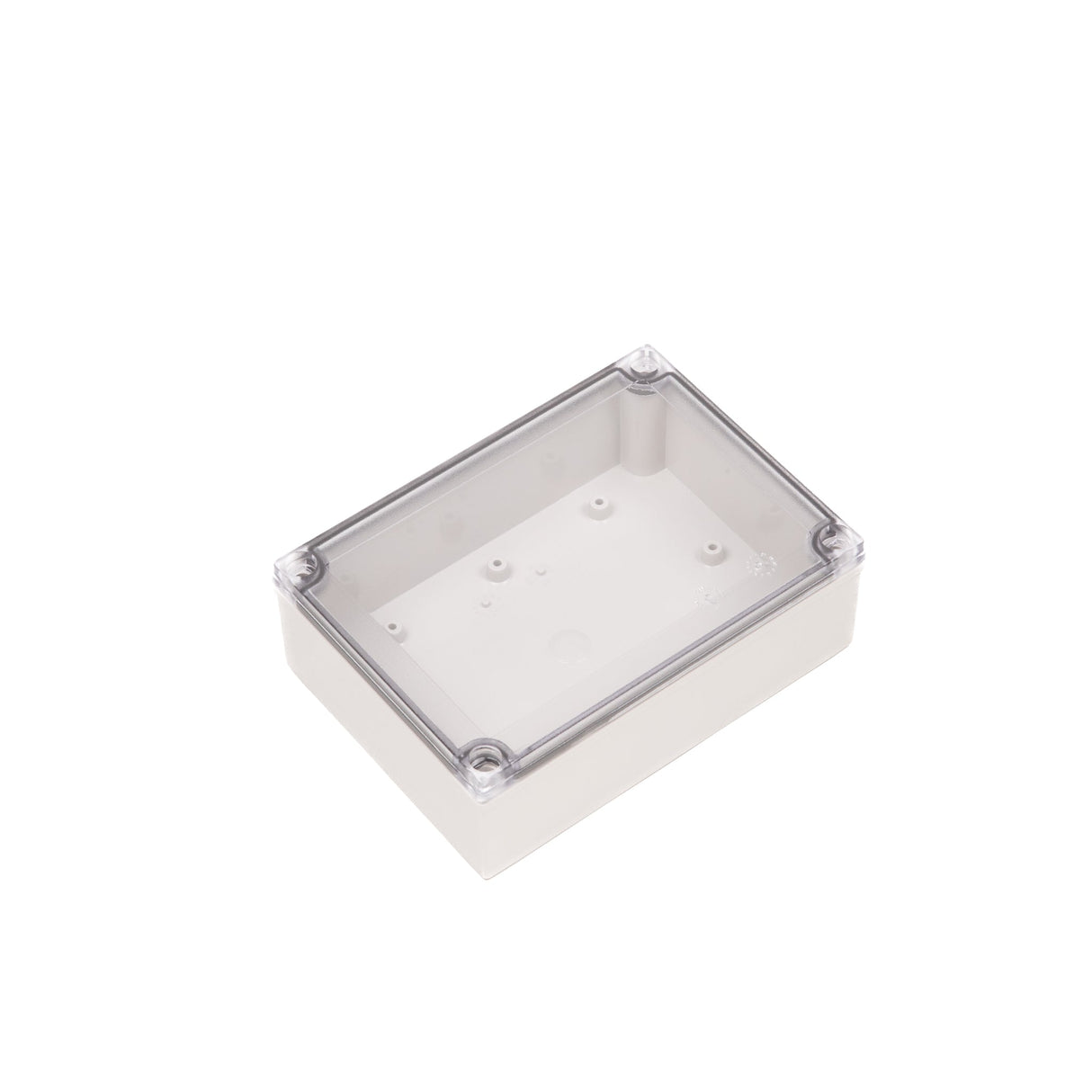 Boxco M - Series 5.12 x 7.09 x 2.36 Inches(130 x 180 x 60mm) Plastic Enclosure, IP67, IK08, PC, Transparent Cover, Screw Type - BC-CTM-131806 - powersupplymall.com