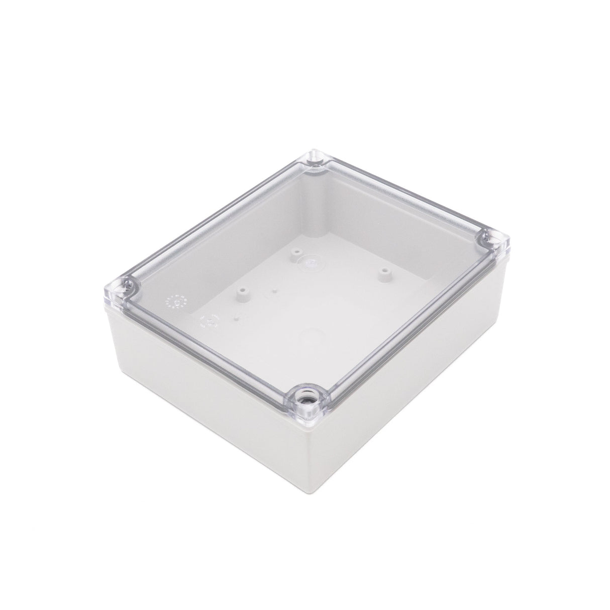 Boxco M - Series 5.91 x 7.09 x 2.36 Inches(150 x 180 x 60mm) Plastic Enclosure, IP67, IK08, ABS, Transparent Cover, Screw Type - BC - ATM - 151806 - powersupplymall.com