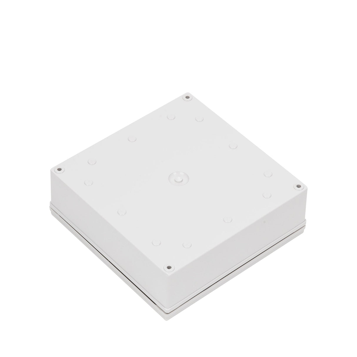 Boxco M - Series 7.09 x 7.09 x 2.36 Inches(180 x 180 x 60mm) Plastic Enclosure, IP67, IK08, PC, Grey Cover, Screw Type - BC-CGM-181806 - powersupplymall.com