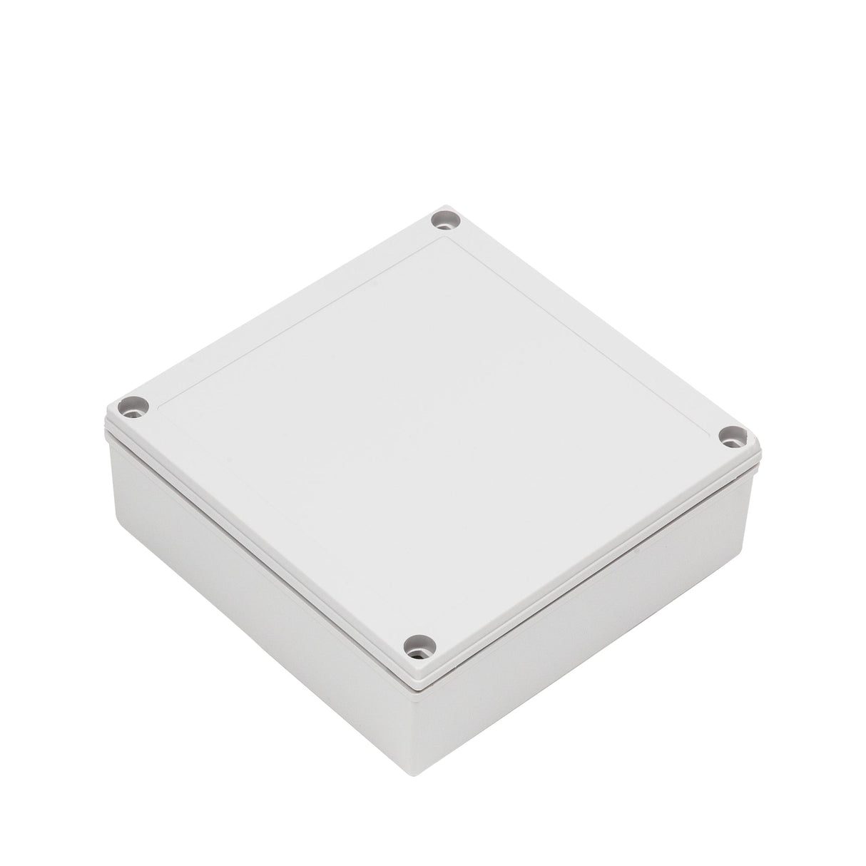 Boxco M - Series 7.09 x 7.09 x 2.36 Inches(180 x 180 x 60mm) Plastic Enclosure, IP67, IK08, PC, Grey Cover, Screw Type - BC-CGM-181806 - powersupplymall.com