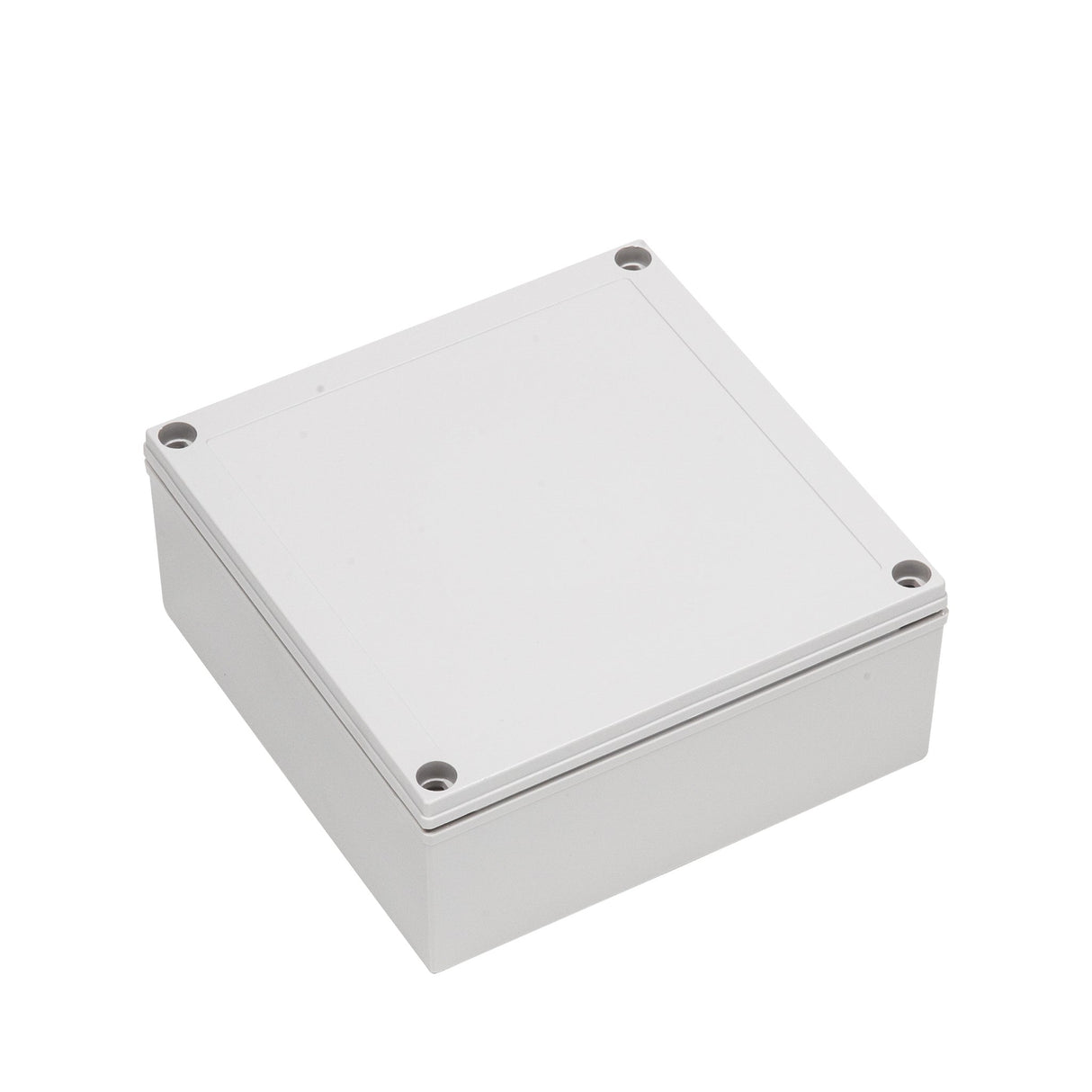 Boxco M-Series 7.09 x 7.09 x 2.95 Inches(180 x 180 x 75mm) Plastic Enclosure, IP67, IK08, ABS, Grey Cover, Screw Type - BC-AGM-181807 - powersupplymall.com