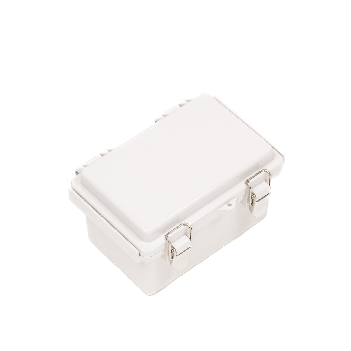 Boxco P - Series 6.30 x 8.27 x 5.12 Inches(160 x 210 x 130mm) Plastic Enclosure, IP67, IK08, PC, Grey Cover, Molded Hinge and Latch Type - BC - CGP - 162113 - powersupplymall.com