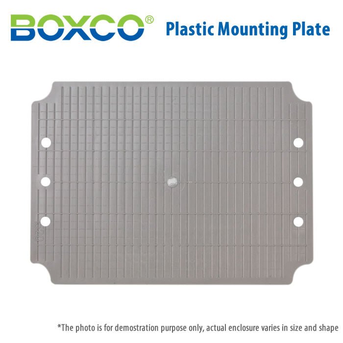 Boxco Plastic Mounting Plate 6040P - 6040P - powersupplymall.com