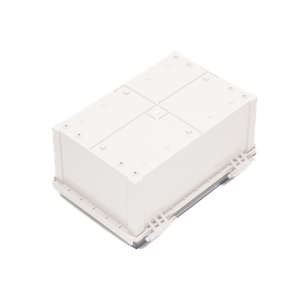 Boxco Q - Series 7.87 x 11.81 x 5.91 Inches(200 x 300 x 150mm) Plastic Enclosure, IP67, IK08, ABS, Transparent Cover, Plastic Hinge and Latch Type - BC - ATQ - 203015 - powersupplymall.com