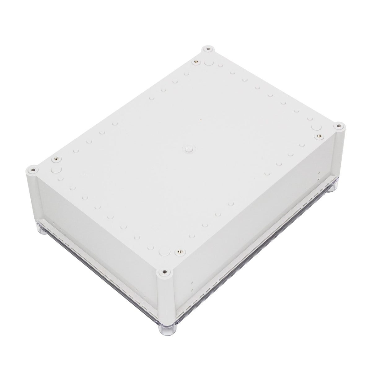 Boxco S - Series 11.02 x 14.96 x 5.12 Inches(280x380x130mm) Plastic Enclosure, IP67, IK08, PC, Transparent Cover, Screw Type - BC-CTS-283813 - powersupplymall.com