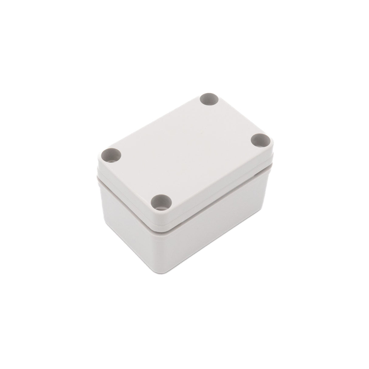 Boxco S - Series 2.56 x 3.74 x 2.17 Inches(65x95x55mm) Plastic Enclosure, IP67, IK08, ABS, Grey Cover, Screw Type - BC - AGS - 060905 - powersupplymall.com