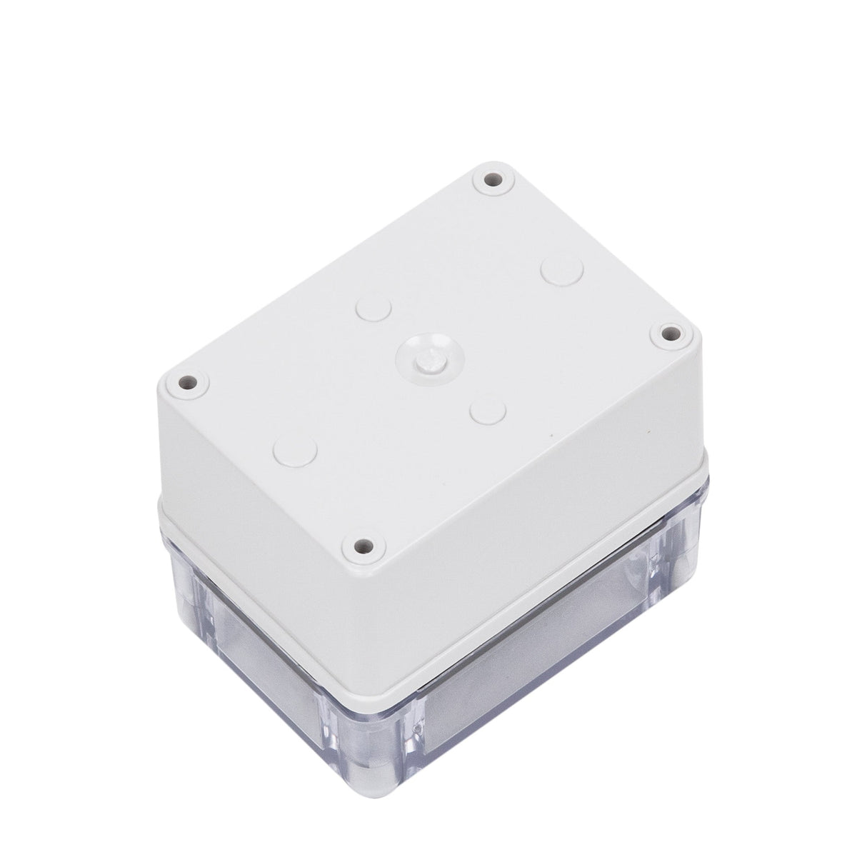 Boxco S - Series 3.15 x 4.33 x 2.76 Inches(80 x 110 x 70mm) Plastic Enclosure, IP67, IK08, PC, Transparent Cover, Screw Type - BC - CTS - 081107 - K - powersupplymall.com