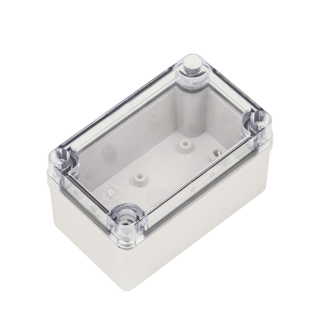 Boxco S - Series 3.15 x 5.12 x 3.35 Inches(80 x 130 x 85mm) Plastic Enclosure, IP67, IK08, PC, Transparent Cover, Screw Type - BC - CTS - 081308 - K - powersupplymall.com