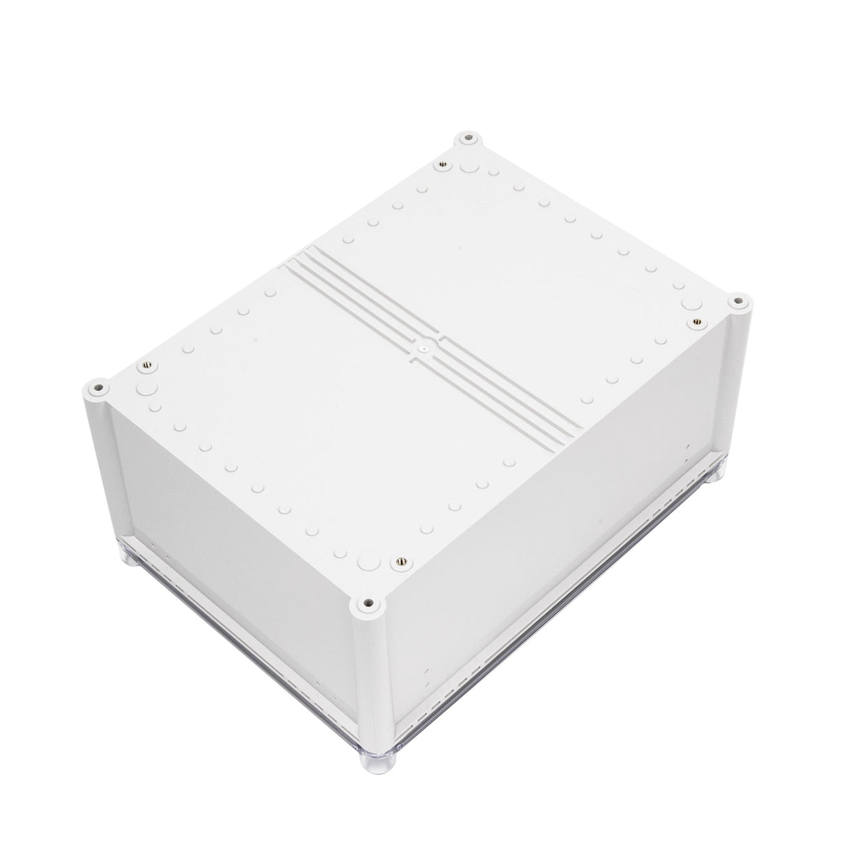 Boxco S - Series 3.15 x 9.84 x 3.35 Inches(80x250x85mm) Plastic Enclosure, IP67, IK08, PC, Transparent Cover, Screw Type - BC-CTS-082508 - powersupplymall.com