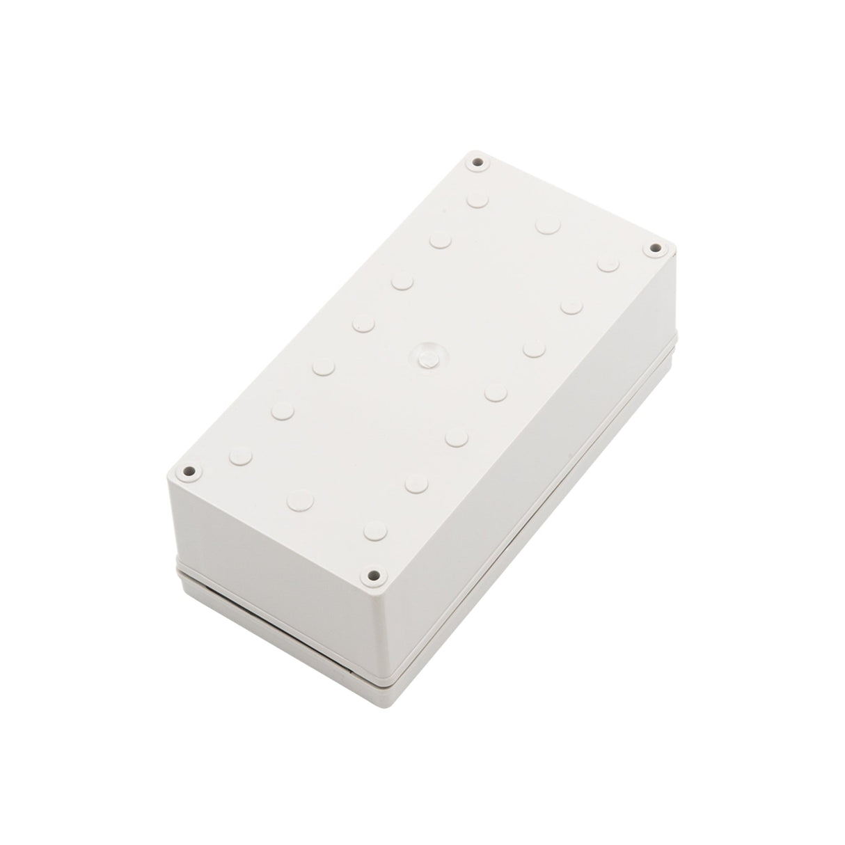 Boxco S - Series 3.94 x 7.87 x 2.76 Inches(100x200x70mm) Plastic Enclosure, IP67, IK08, ABS, Grey Cover, Screw Type - BC - AGS - 102007 - powersupplymall.com