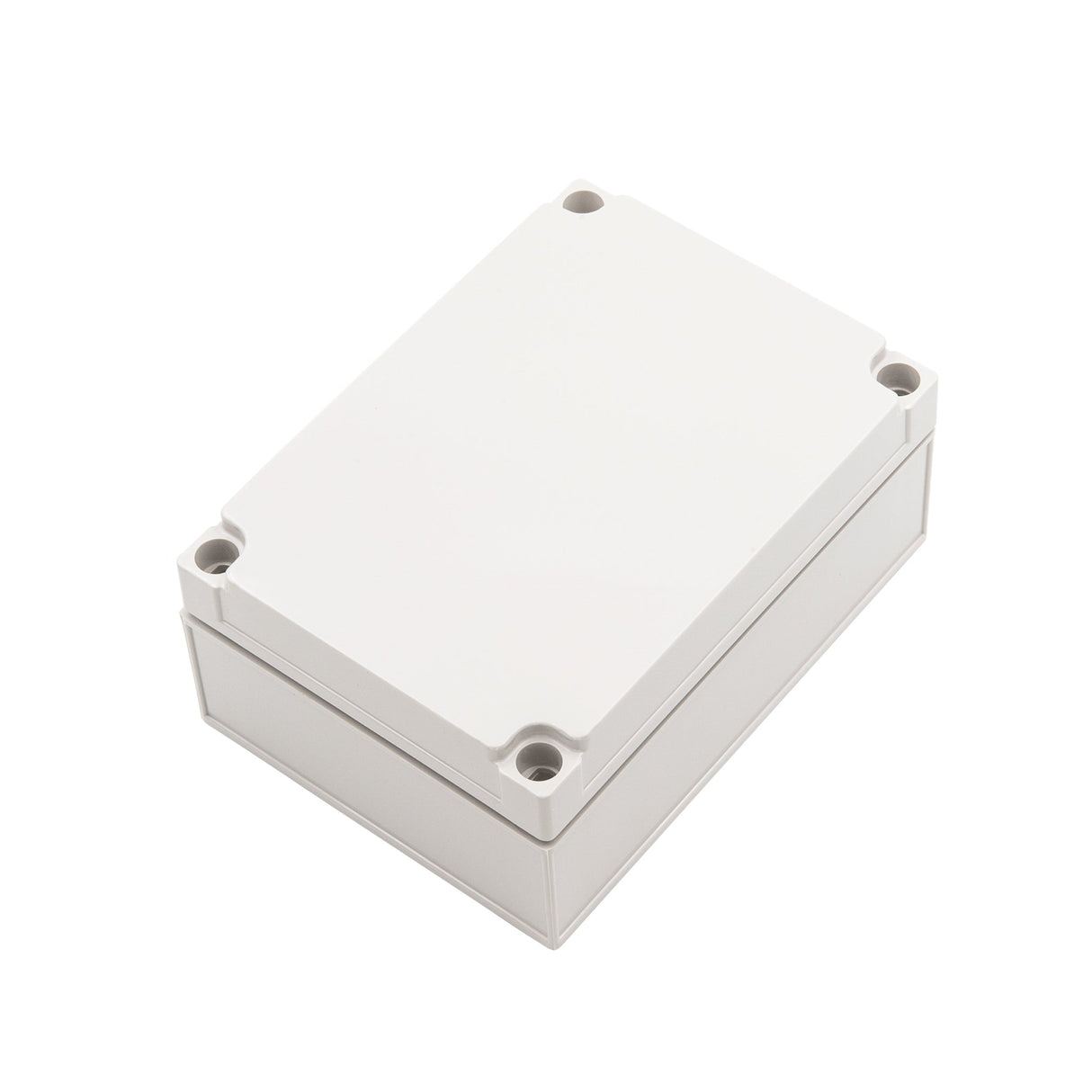 Boxco S - Series 4.92 x 6.89 x 2.95 Inches(125 x 175 x 75mm) Plastic Enclosure, IP67, IK08, ABS, Grey Cover, Screw Type - BC - AGS - 121707 - K - powersupplymall.com
