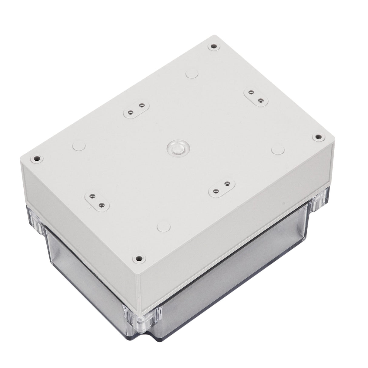 Boxco S - Series 4.92 x 6.89 x 3.94 Inches(125 x 175 x 100mm) Plastic Enclosure, IP67, IK08, ABS, Transparent Cover, Screw Type - BC-ATS-121710-K - powersupplymall.com