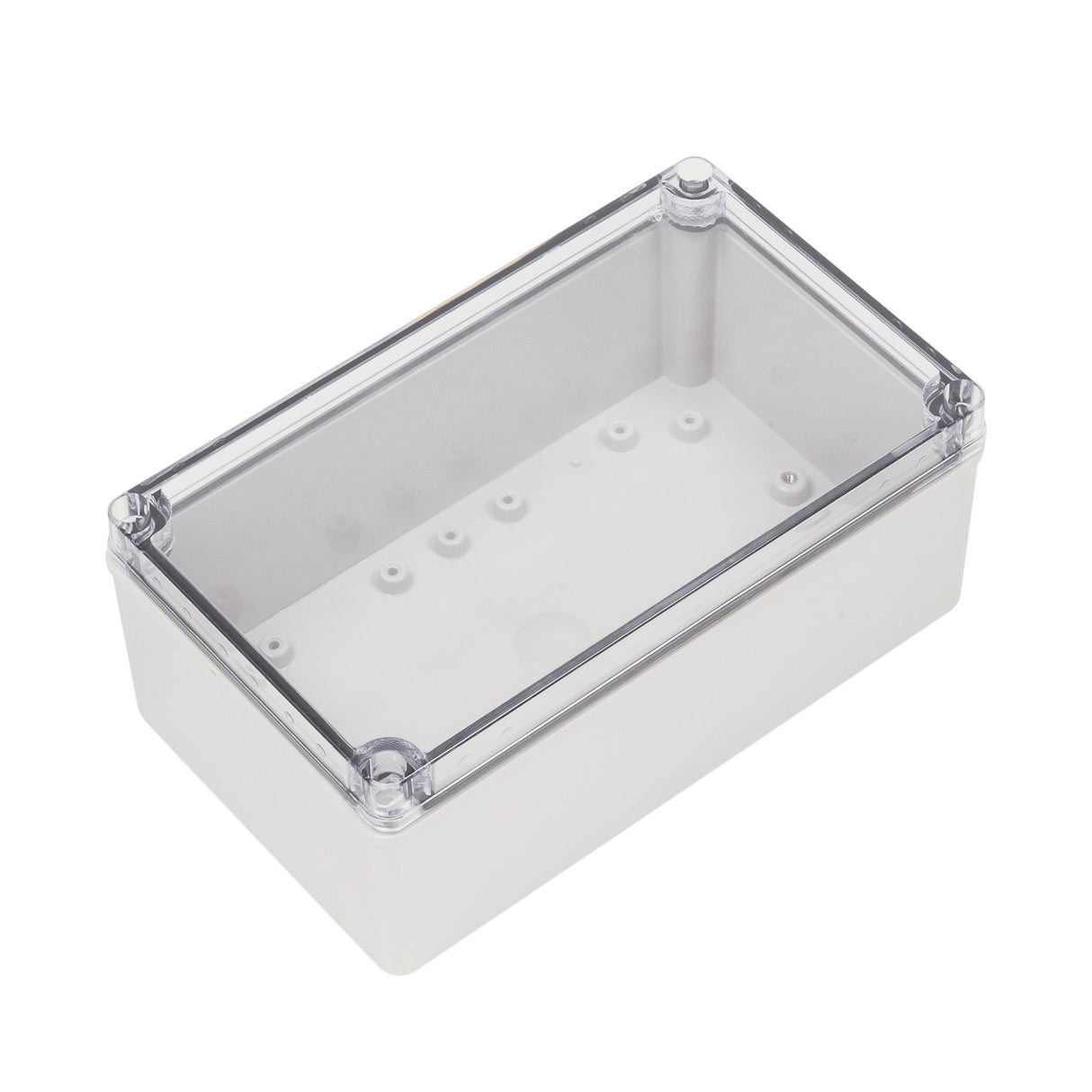 Boxco S - Series 5.91 x 9.84 x 3.94 Inches(150x250x100mm) Plastic Enclosure, IP67, IK08, ABS, Transparent Cover, Screw Type - BC - ATS - 152510 - powersupplymall.com