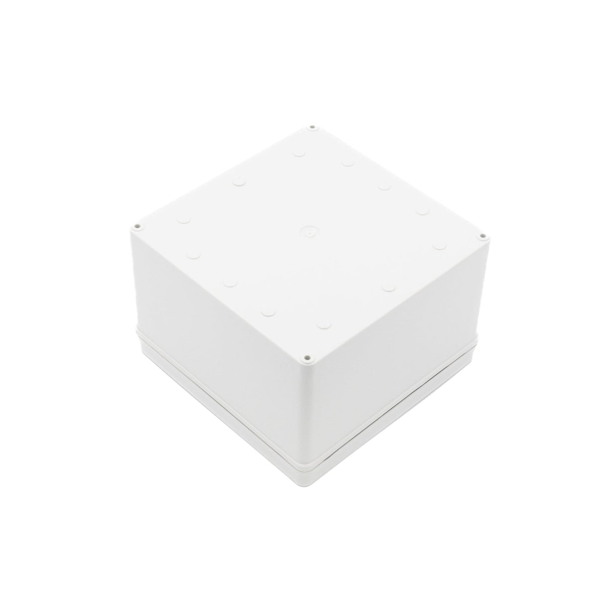 Boxco S - Series 7.87 x 7.87 x 5.12 Inches(200x200x130mm) Plastic Enclosure, IP67, IK08, PC, Grey Cover, Screw Type - BC - CGS - 202013 - powersupplymall.com